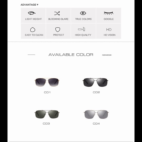 AOFLY Authentic Men's Sunglasses - Picture 5 of 5